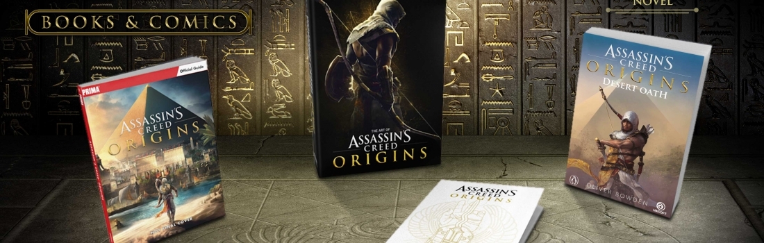 Ubisoft Unveils Four Origins Books