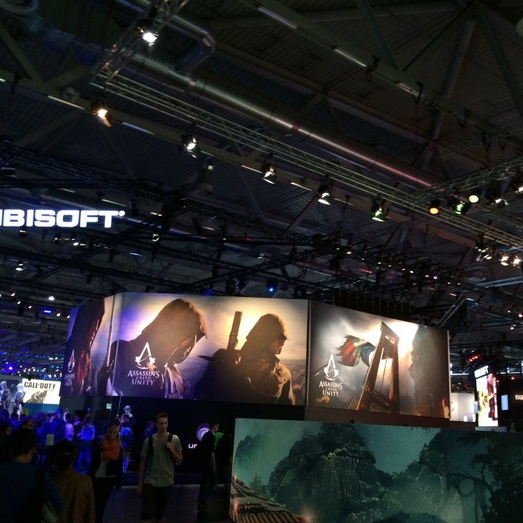 Assassin's Creed: Unity Demo Showcase Booths