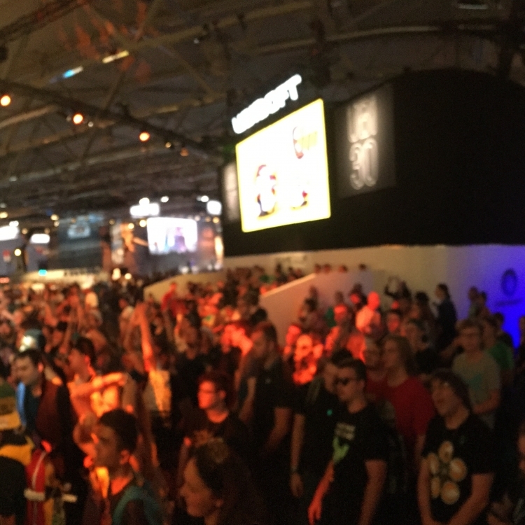 Panorama from Ubisoft's Stage