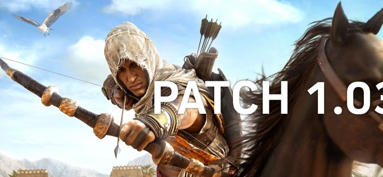 Assassin’s Creed Origins – Patch 1.03 Released