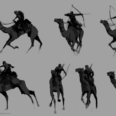 martin-deschambault-aco-bayek-dromedary-sketches-mdeschambault