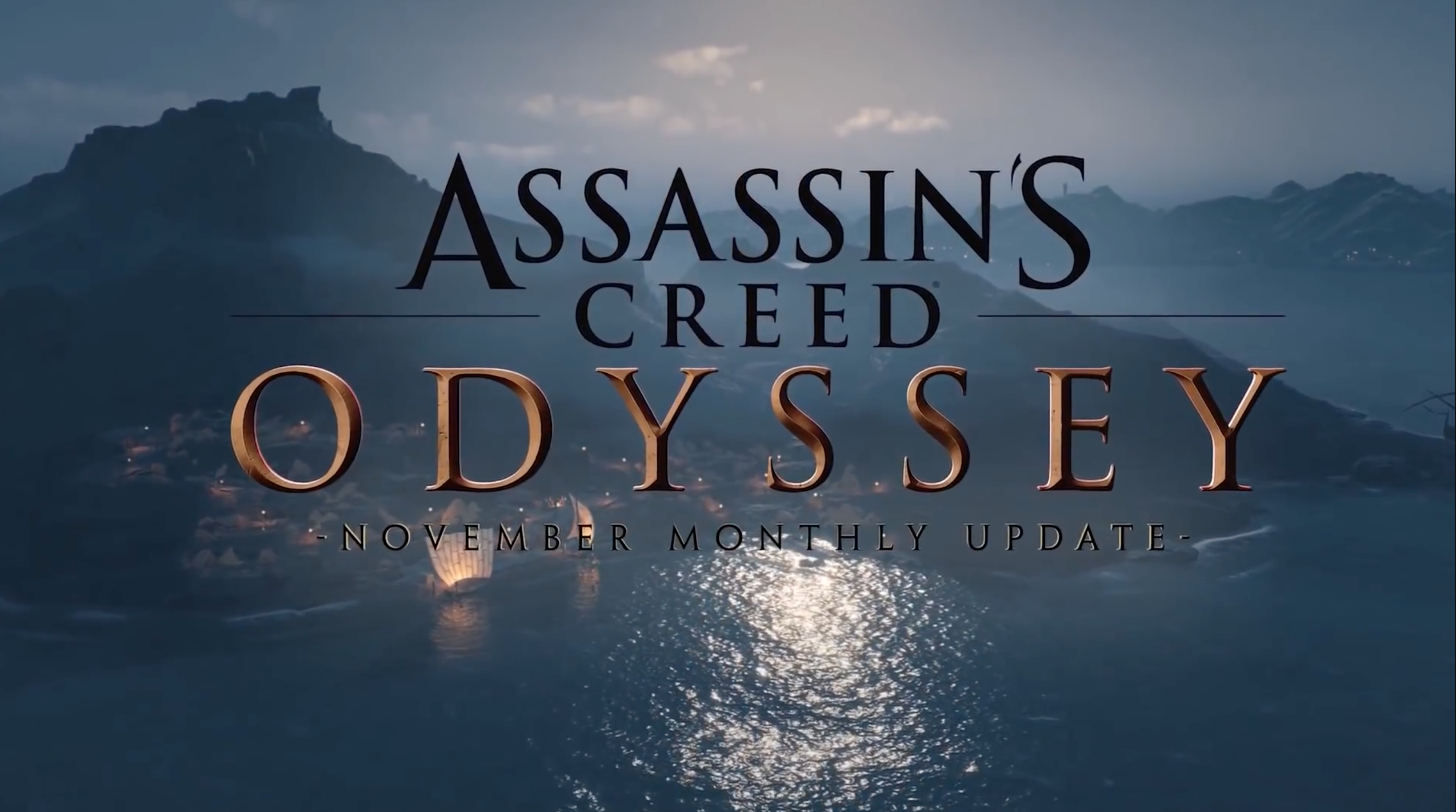 Assassin’s Creed Odyssey – November Monthly Update