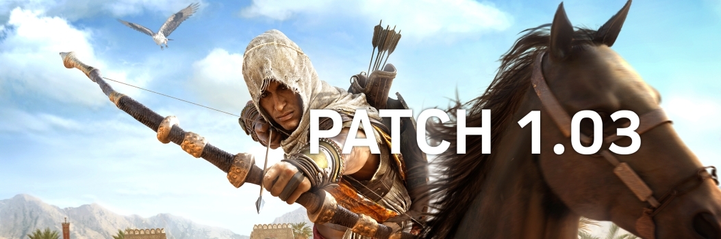 Assassin’s Creed Origins – Patch 1.03 Released